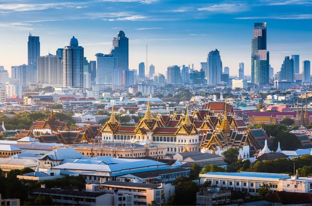 Bankok Skyline; Remote Online Notarization (RON)
